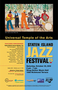 Staten Island Jazz Festival 25 poster